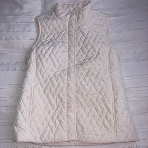 Croft&Barrow Cream Water Resistant Vest
